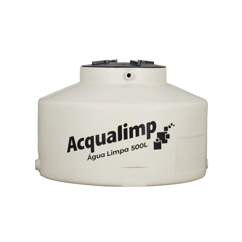 Caixa d Água com Filtro e Boia 500L Água Limpa Acqualimp