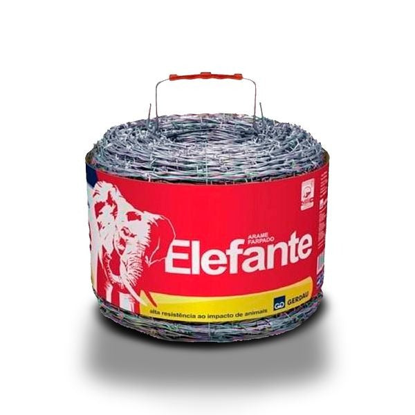 Arame Farpado Gerdau Elefante Fio 2,2mm 400KGF 400m