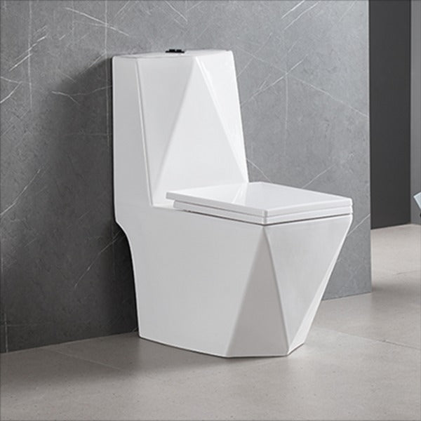 Vaso Sanitário Monobloco Completo Diamante - Caixa Acoplada